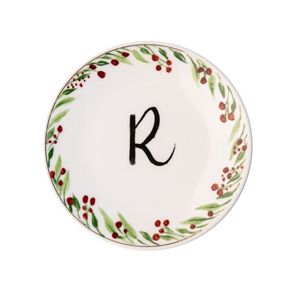 Assiette Noël Initial