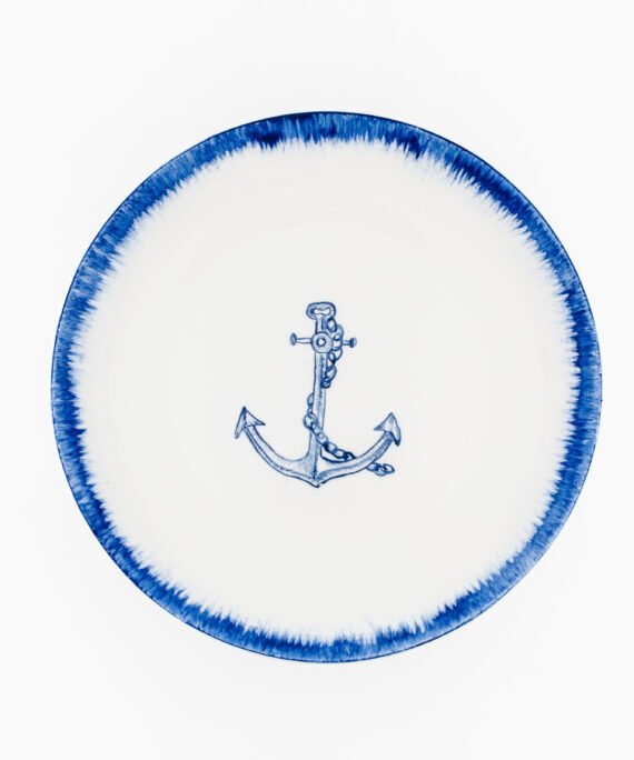 Assiette plate Ancre