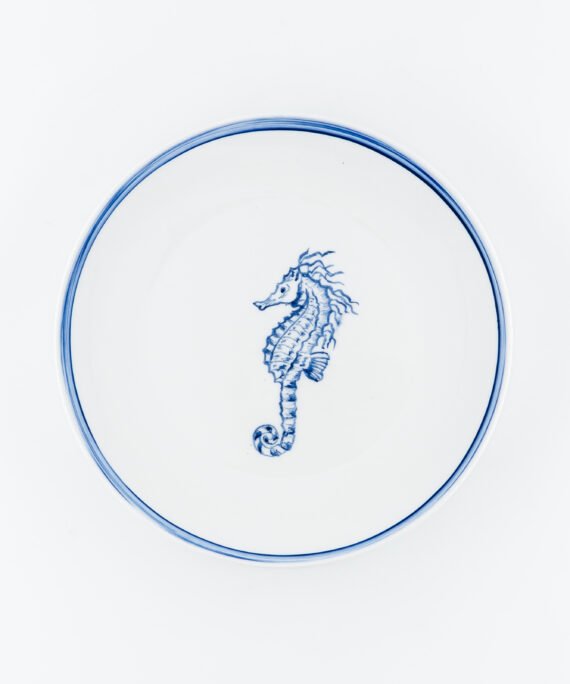 Assiette à Dessert Hippocampe