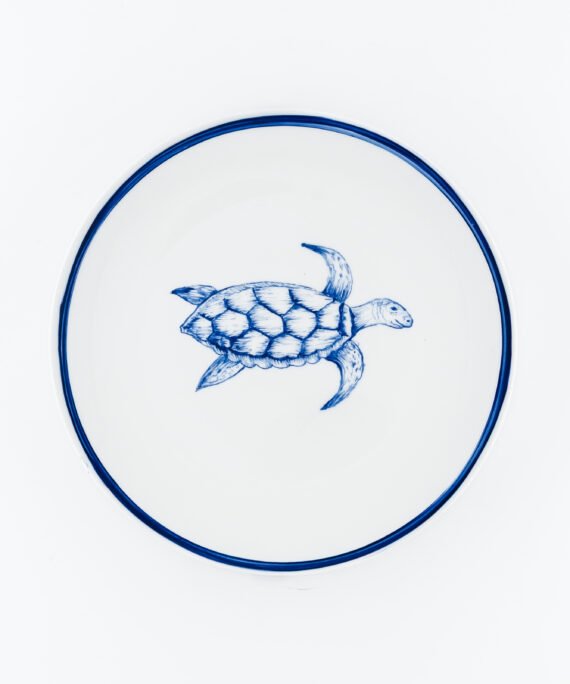 Assiette à Dessert Tortue