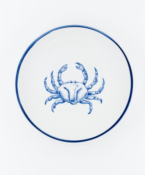 Assiette à Dessert Crabe