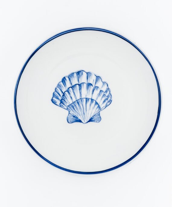 Assiette à Dessert Coquille